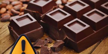 allergeni e plastica nel cioccolato