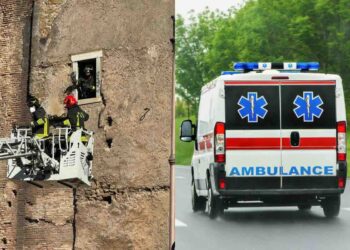 roma crollo improvviso