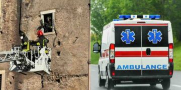 roma crollo improvviso