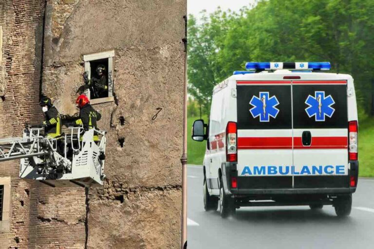 roma crollo improvviso