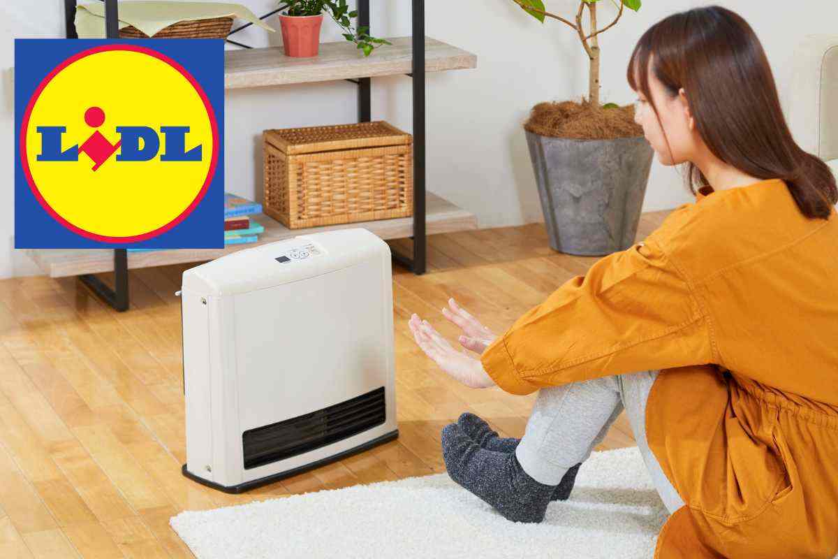 Alla Lidl con 40 euro dici basta ai termosifoni e alle spese folli