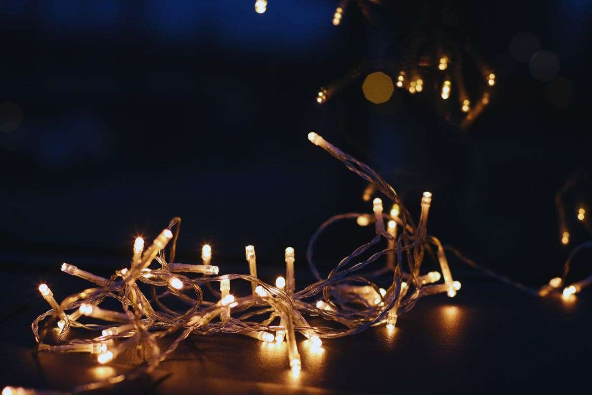 luci natalizie e risparmio