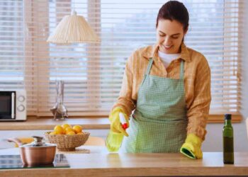 pulizia della cucina