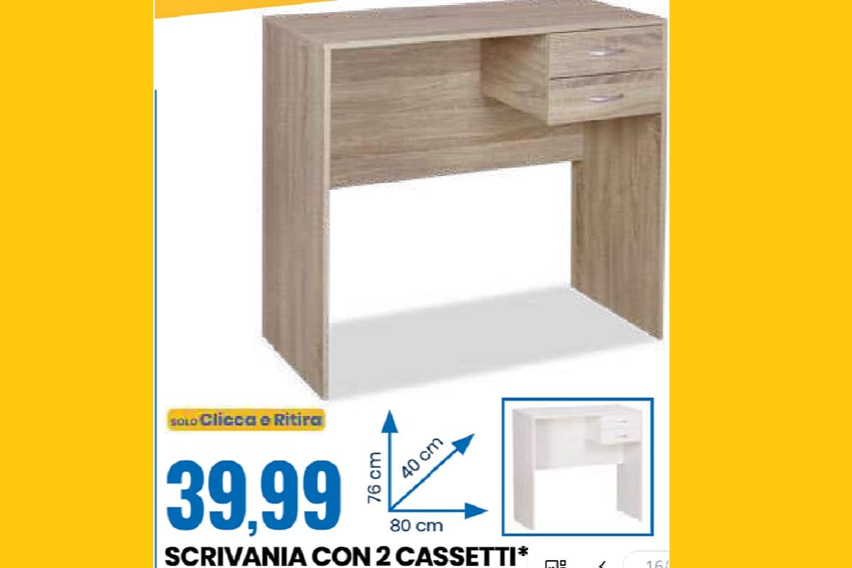 arredo funzionale da eurospin in offerta