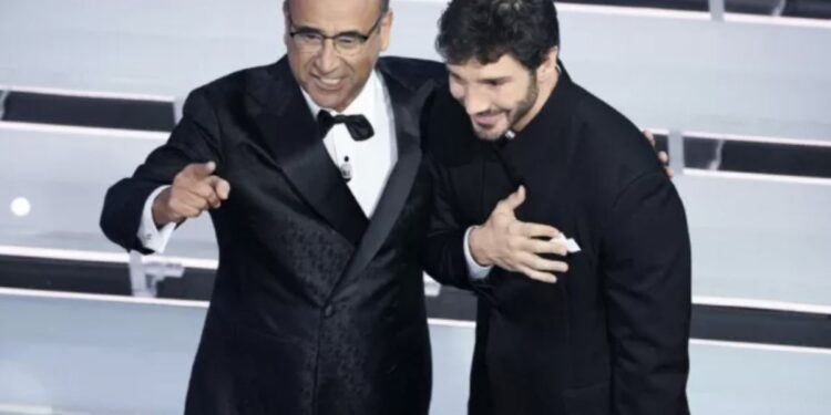 Carlo Conti, che ha guidato il festival per numerosi anni, ha ufficialmente passato il testimone a Stefano De Martino