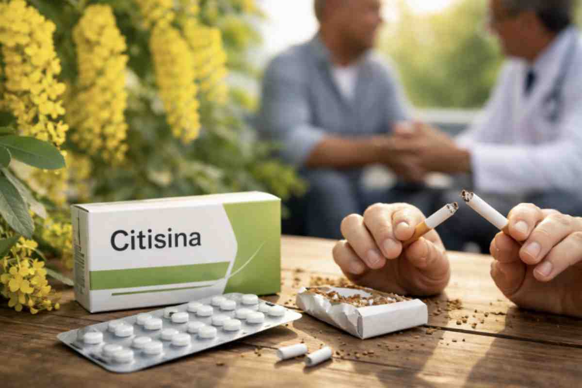 Il trattamento con citisina è relativamente breve rispetto ad altre terapie: dura 25 giorni e prevede una riduzione progressiva del dosaggio