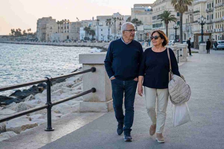 Bari nuova meta dei pensionati: perché a 5 ore da Roma può sostituire Portogallo e Canarie