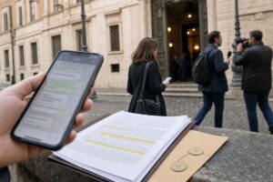 Chat tra Delmastro e Caroccia, la Procura di Roma chiede il via libera della Camera