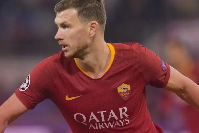 Edin Dzeko Roma