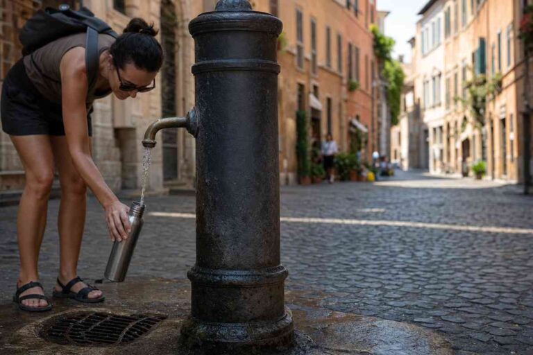 Roma, la mappa dei Nasoni: storia, numeri e curiosità delle fontanelle simbolo della città