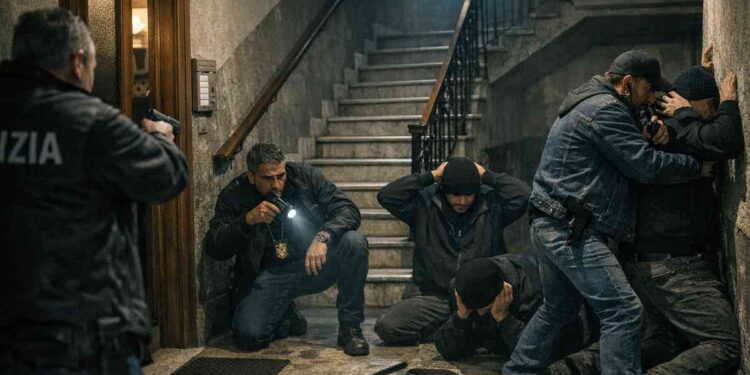 Roma, la telecamera di casa fa scattare l’allarme: quattro agenti fuori servizio sorprendono tre ladri nel condominio