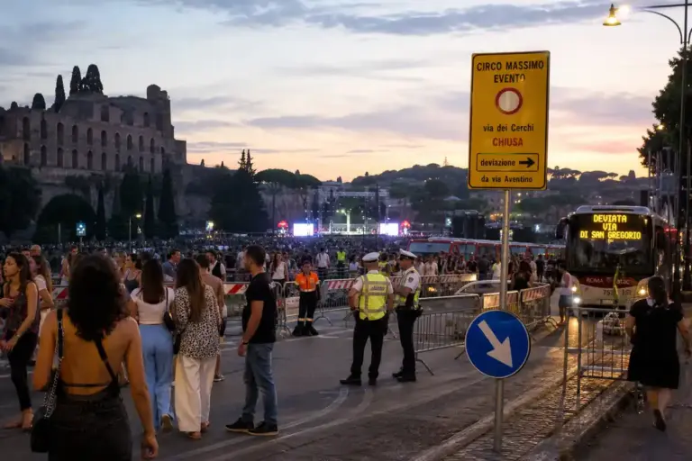 Cesare Cremonini al Circo Massimo, bus Atac riprogrammati per i concerti del 6 e 7 giugno