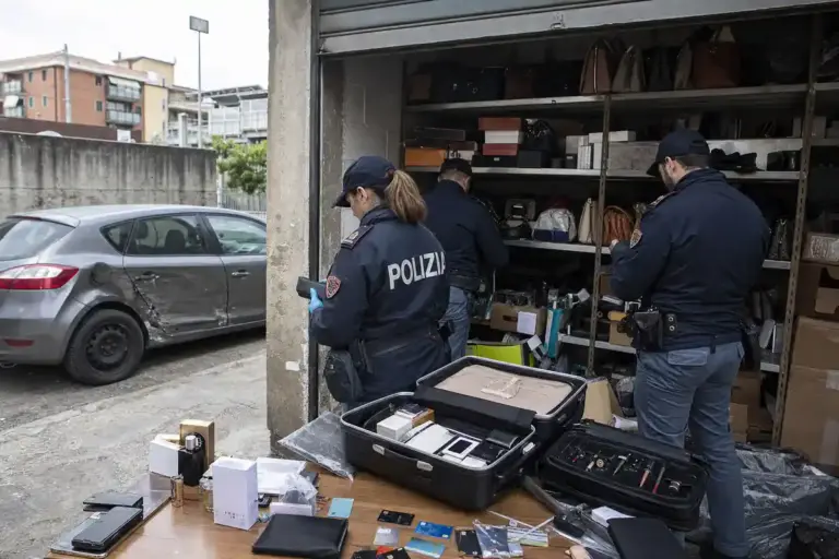 Roma, box abusivo trasformato in “emporio del furto” vicino alla metro Finocchio: cinque fermati