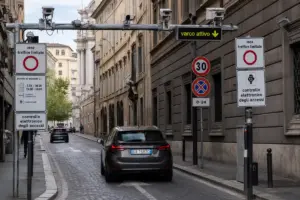 Roma, nuovi varchi Ztl in uscita: dove scattano le telecamere anti furbetti da via Giulia a via Cavour