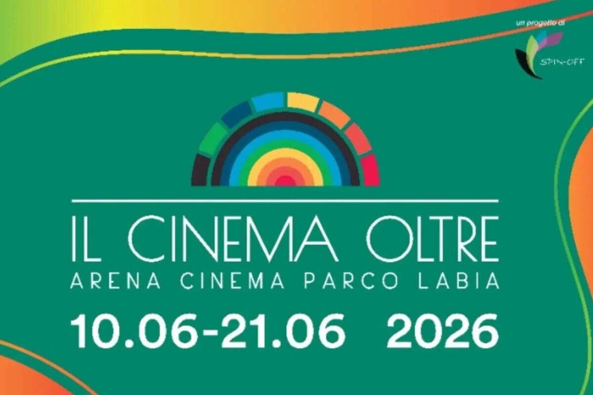 La Locandina verde dell'evento Il cinema oltre, dal 10 al 21 giugno a Roma
