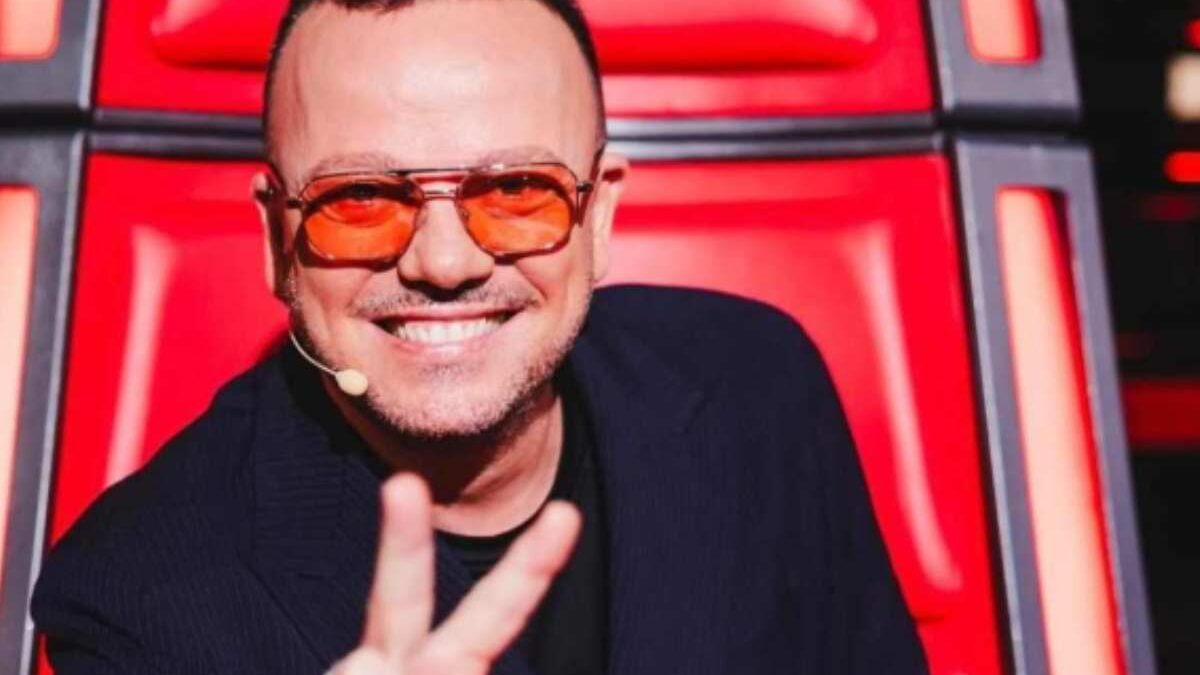 Primo piano di Gigi D'Alessio