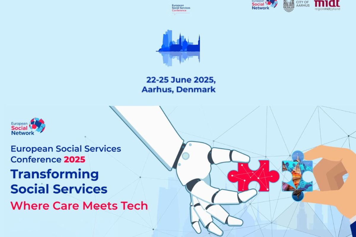 Locandina della 33ª Conferenza Europea dei Servizi Sociali del 2025