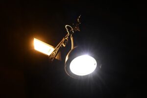 Punto Luce Led nel buio