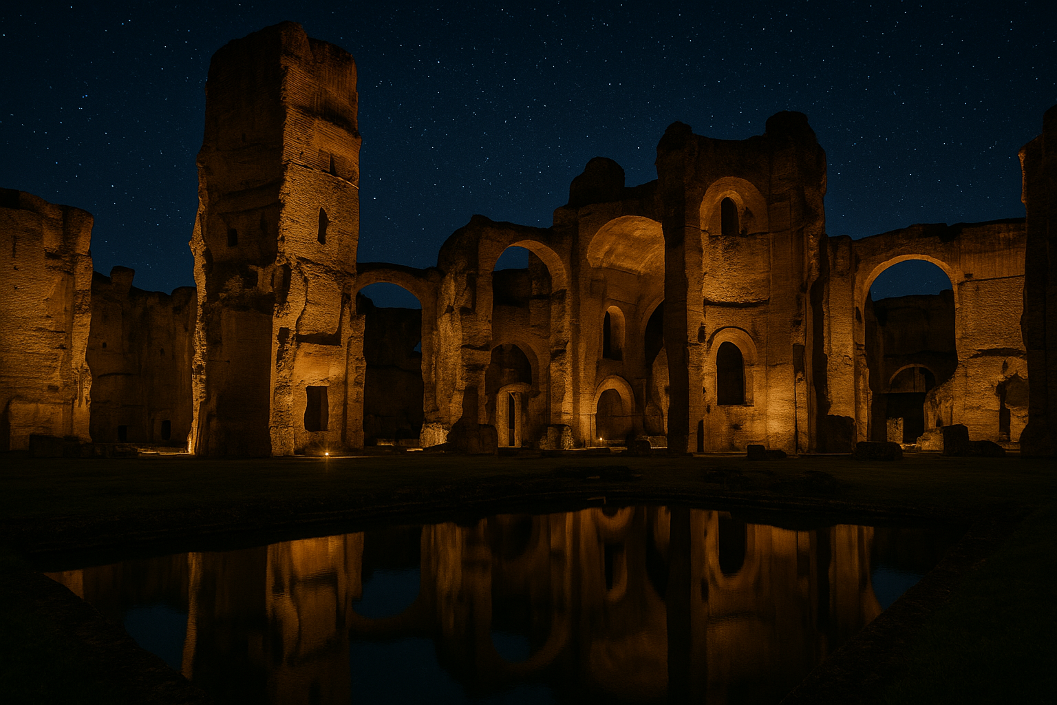 Notturno Imperiale: le Terme di Caracalla si illuminano per 6 serate estive tra luglio e ottobre (2)