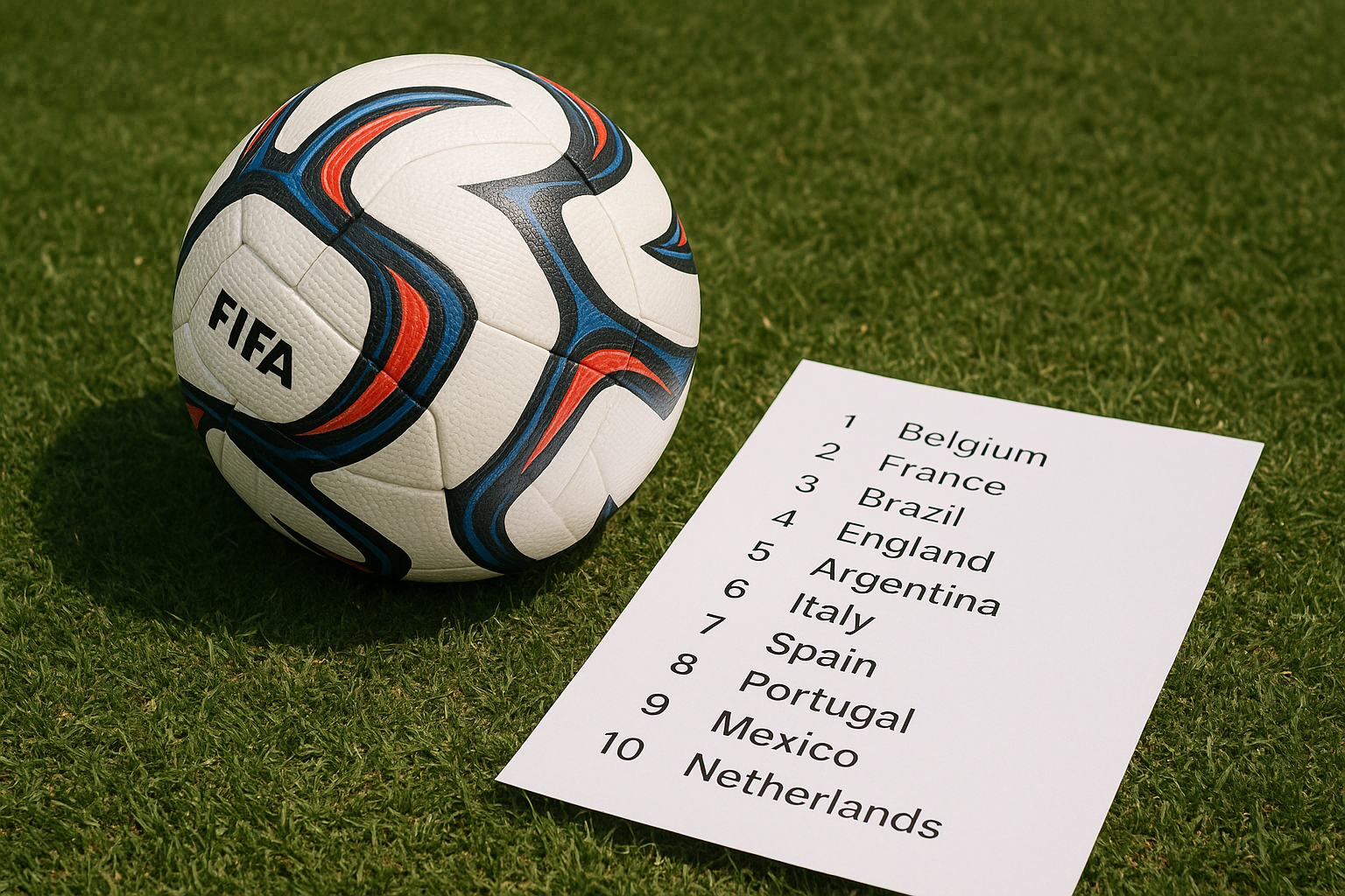 Classifica mondiale FIFA: chi guida la corsa (2)