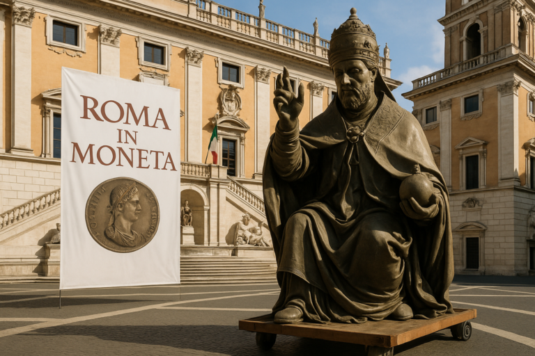 Roma in moneta: mostra diffusa con capolavori da Bologna