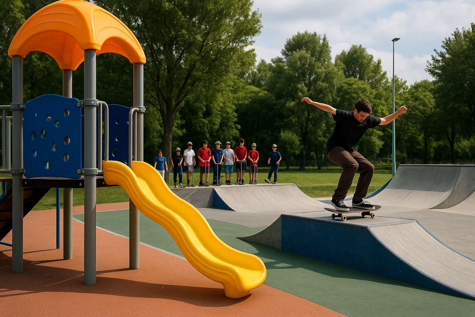Sport e Salute espande la rete: nuovi playground e skate park a Guidonia nel progetto Illumina (2)