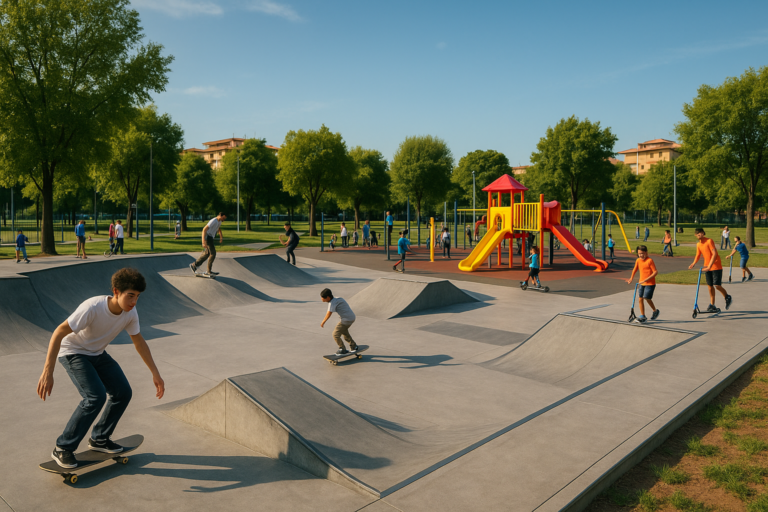 Sport e Salute espande la rete: nuovi playground e skate park a Guidonia nel progetto Illumina