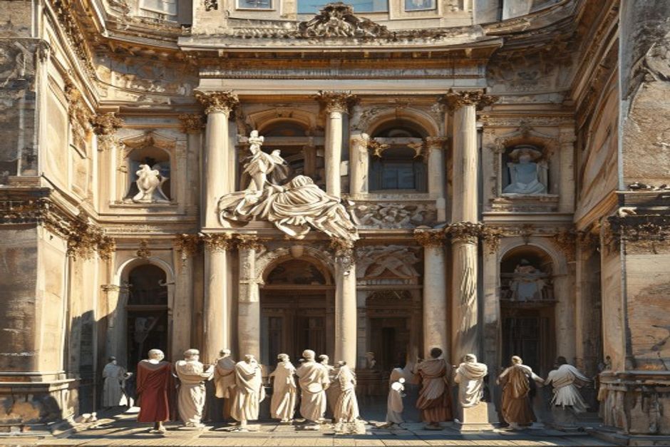 roma in moneta mostra — Roma in moneta: la statua di papa Bonifacio VIII in prestito da Bologna inaugura la mostra diffu
