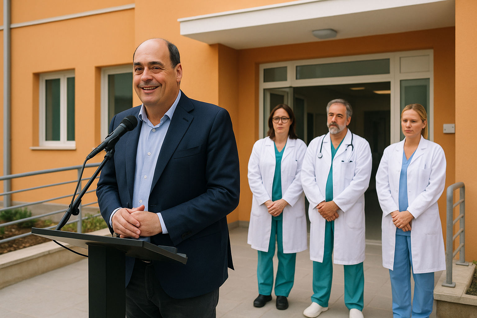 Rocca inaugura ospedale e casa di comunità a Montefiascone: infrastruttura sanitaria per 46mila abitanti (2)