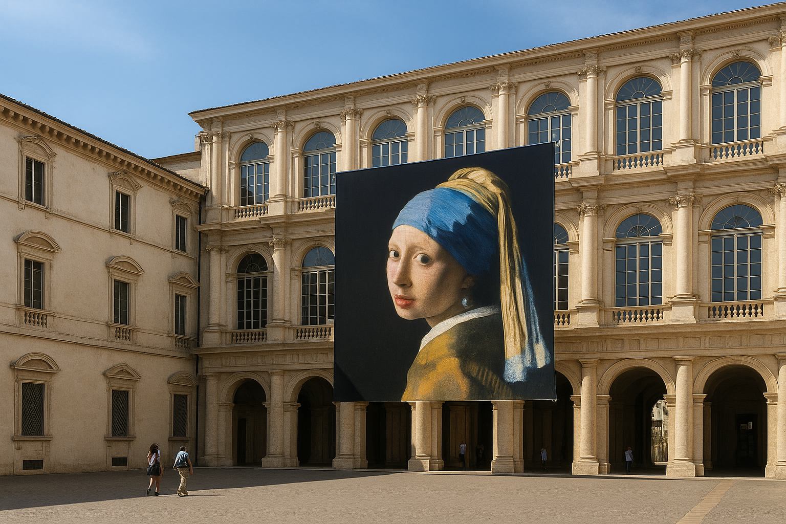Vermeer a Palazzo Barberini, la 'Donna in blu che legge una lettera' arriva a Roma fino a ottobre (2)