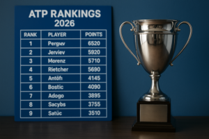 Classifica ATP: i migliori tennisti del 2026