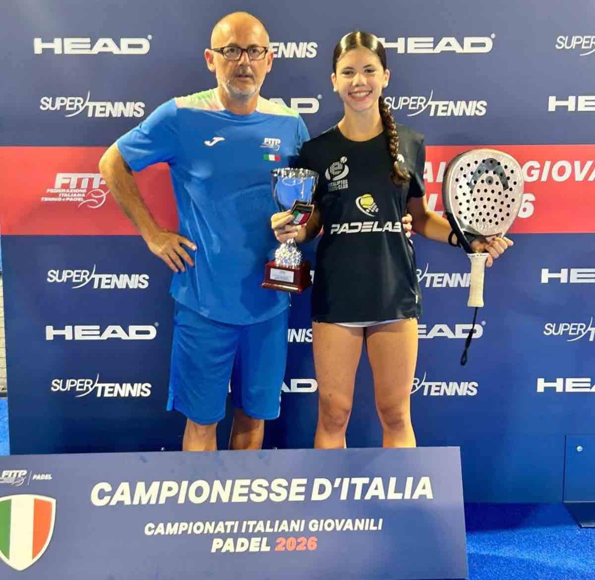 Benedetta Fappiano con Luca Baccari 