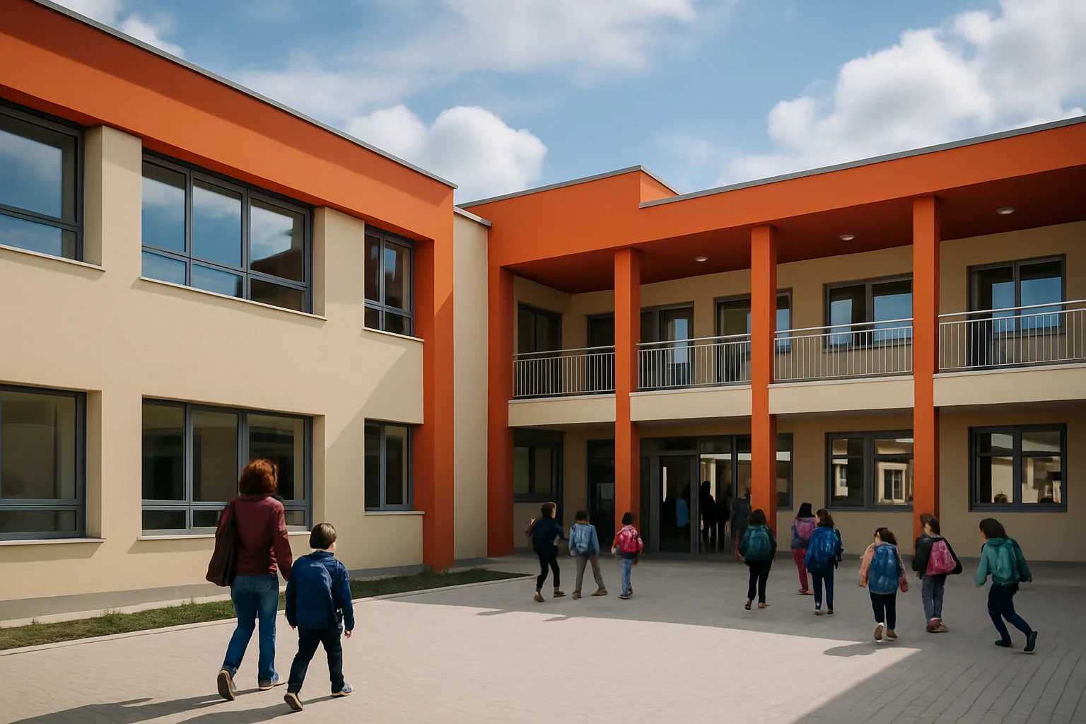 Inaugurato il complesso liceale Alighieri-Caravillani a piazza Risorgimento: dopo 10 anni riapre la scuola (2)