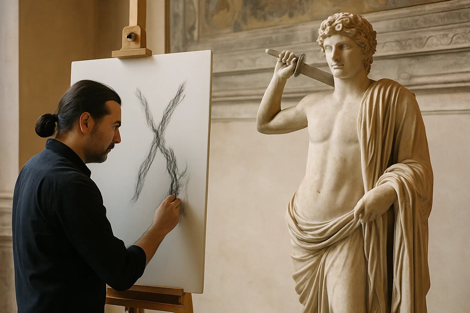 Mircea Cantor a Palazzo Altemps: 'Costellazioni dell'antico' fino al 27 settembre (2)
