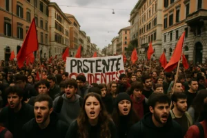 Proteste studentesche a Roma, la mobilitazione del 17 ottobre contro caro vita e emergenza abitativa