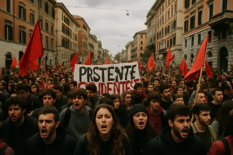 Proteste studentesche a Roma, la mobilitazione del 17 ottobre contro caro vita e emergenza abitativa