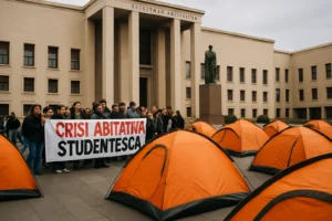 Tende a Montecitorio e negli atenei: la protesta studentesca per il diritto all'abitare