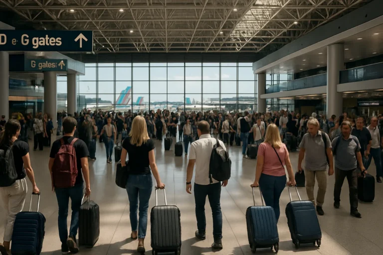 Fiumicino supera 15 milioni di passeggeri in estate, record di operatività