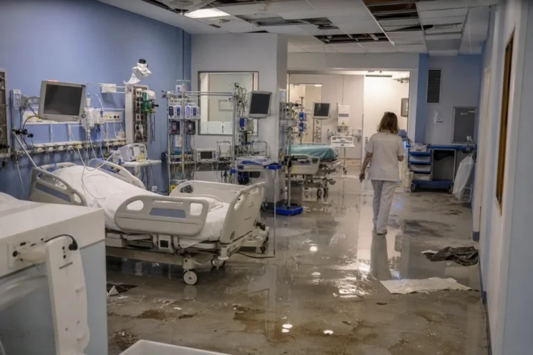 Ospedale di Anzio, il reparto di Terapia intensiva allagato dopo quattro mesi dall'inaugurazione